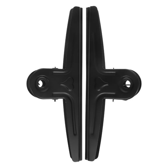 FRCOLOR 2pcs Heavy Duty Clipboard Clips Hardware Replacement, Stainless Steel Memo Clips for Office Supplies Ideal for Hanging Posters and Sealing Snack Bags