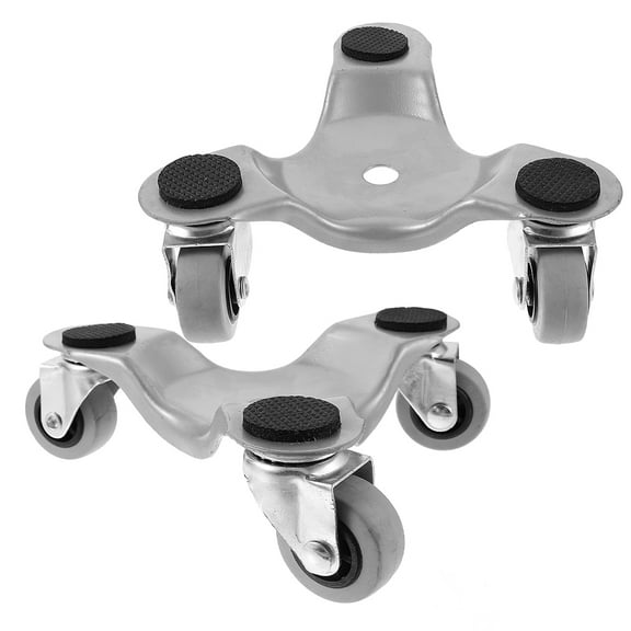 FRCOLOR HOMEMAXS 2pcs Furniture Moving Sliders Wheels for Household Office Dolly for Heavy Furniture Refrigerator