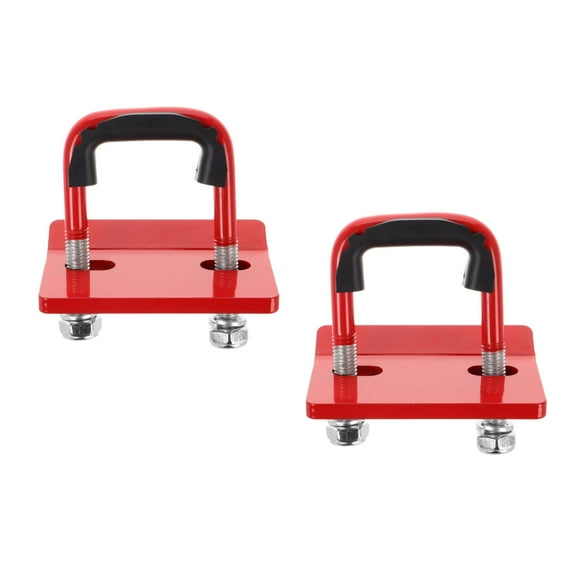 FRCOLOR 2pcs Hitch Clamp Trailer Coupler Attachment Trailer Hitch Fastener Trailer Tightener Clamp Hitch Clamp Trailer Coupler Buckle Hitch Stabilizer Anti Rattle Hitch Pin Clamp