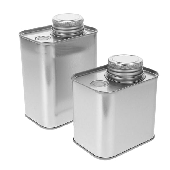 FRCOLOR OUNONA 2-Pack Coffee Bean Storage Jars Tinplate Canisters for Tea, Portable and Convenient Kitchen Organization