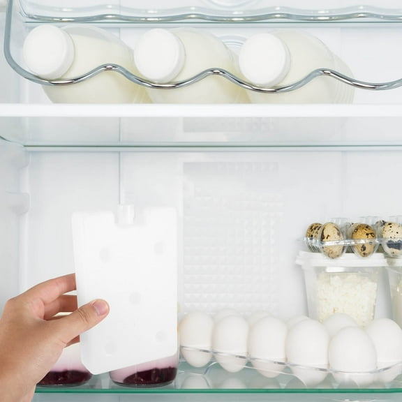 FRCOLOR 2pcs Ice Coolers Long Lasting Reusable Packs Reusable Ice Blocks Lunch Box Ice Pack Lunch Ice Packs Fresh Keeping Ice Cases Ice Packs Cooler