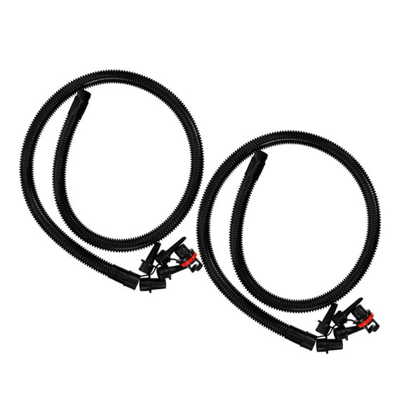 FRCOLOR 2pcs Kayak Air Pump Hose Convenient Pump Hose for Paddleboard Inflatable Hot Tub Drain Hose Plastic Hose with Adapter Kayak Inflator Extension Plastic Hose