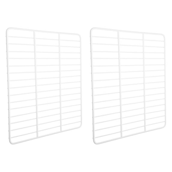 FRCOLOR 2pcs Metal Freezer Partition Sturdy Refrigerator Drawer Dividers Freezer Shelf Dividers Refrigerator Storage Shelf Refrigerator Partition