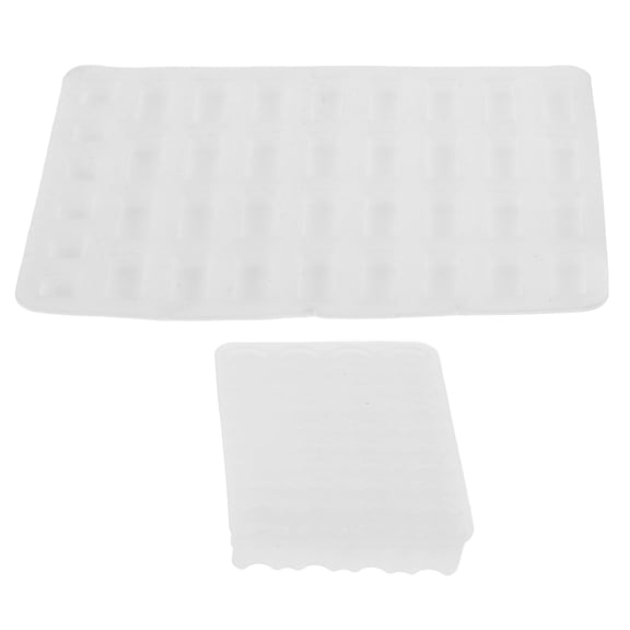 FRCOLOR 2pcs Miniature Brick Mold Mini Bricks Making Tool Diy Miniature Brick Mold Handcraft Making Mold Sand Table Roll Tile Landscape Mold Building Mini Roll Tile Making Mold