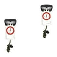 thumbnail image 1 of FRCOLOR Raindrops 2pcs Navigation Compass for Hiking Orienteering and Survival with High Tool for Backpacking Emergency Use, 1 of 8