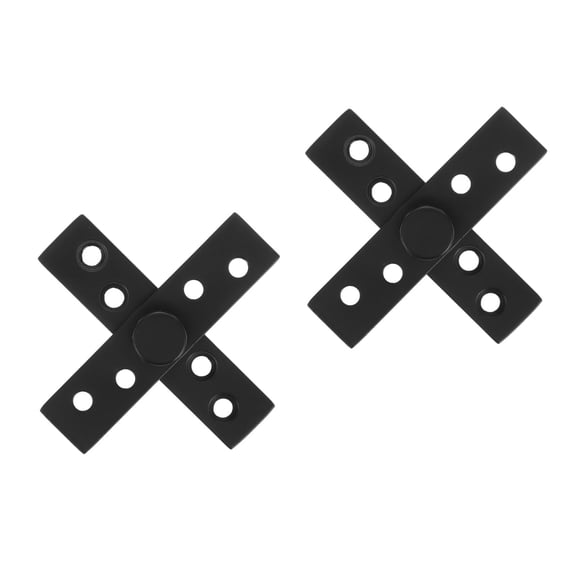 FRCOLOR 2pcs  Pivot Hinge Rotating Hinge 360 Degree Rotating Hinge Stainless Steel Concealing Hinge Hidden Door Hinge Pivot Hinge Offset Hinge Pivot Door Hinge Metal Door Hinge