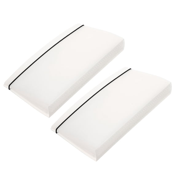 KAKOWELY 2Pcs Convenient Transparent Tickets Storage Book for Movie Concert Plane Ticket Holder
