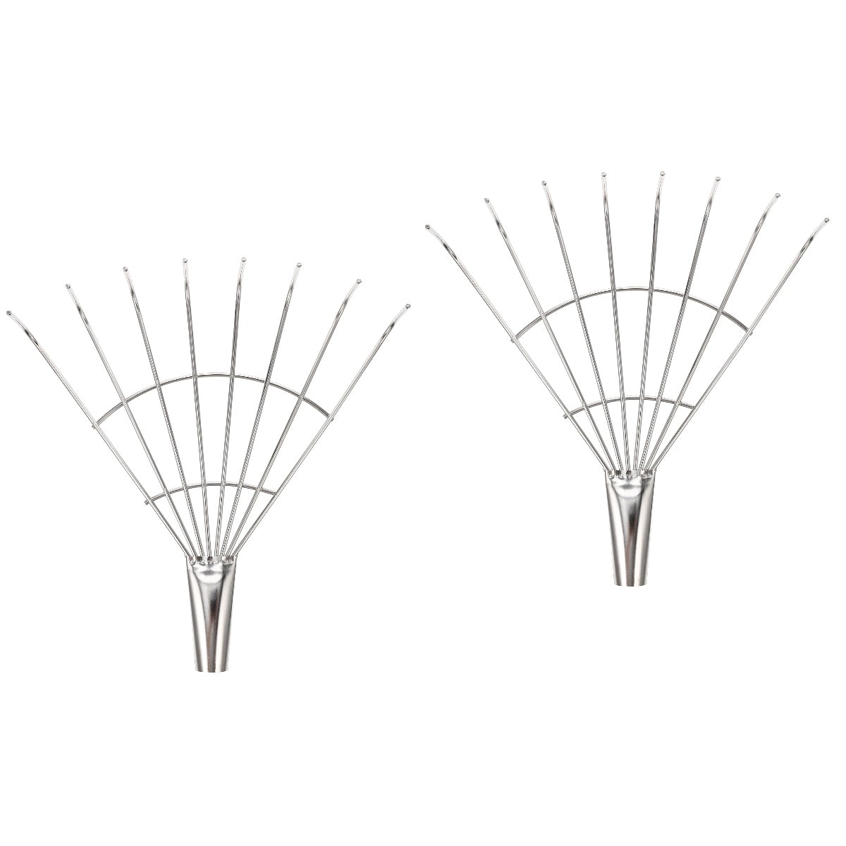 FRCOLOR 2pcs Plowing Grass Rake Farm Agricultural 8-toothed Rake ...