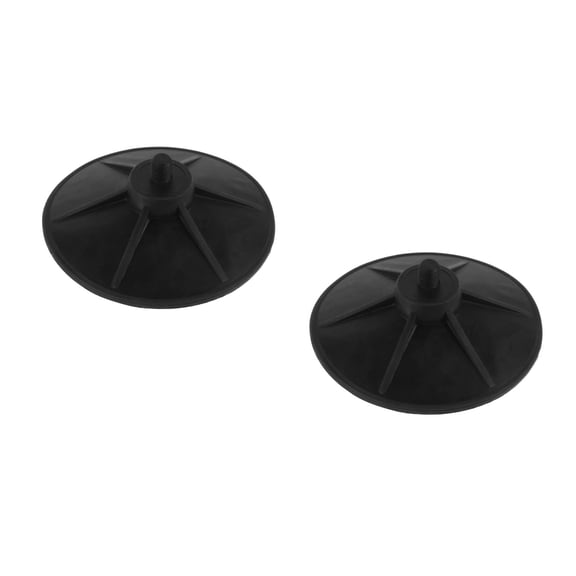 FRCOLOR 2pcs Rubber Sandbag Suction Cup Punching Bag Accessory Boxing Bag Replacement Rubber Boxing Sandbag Base Punching Bag Standing Freestanding Punching