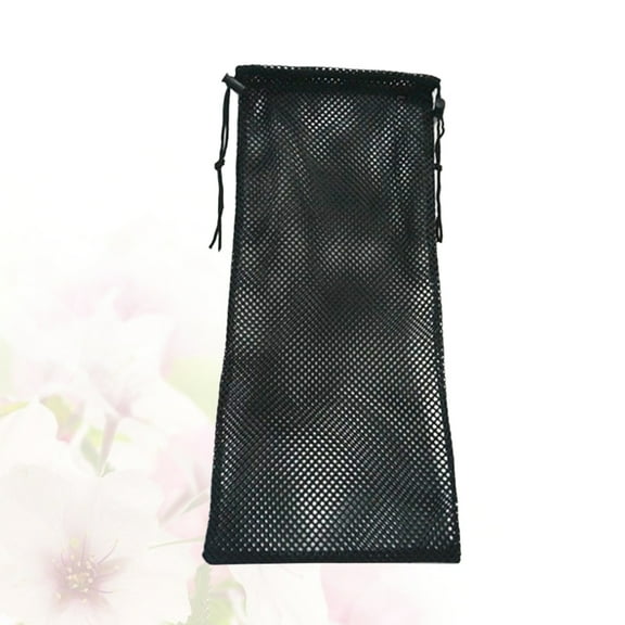 FRCOLOR 2pcs Snorkeling Drawstring Mesh Bags Scuba Diving Bag Mesh Travel Backpack For Scuba Diving And Snorkeling Gear