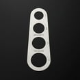 thumbnail image 1 of FRCOLOR 2pcs Spaghetti Measurer for Portion Control Spaghetti Measuring Tool 4-Hole Metal Pasta Ruler Measurer Tool Device for Home Use, 1 of 7