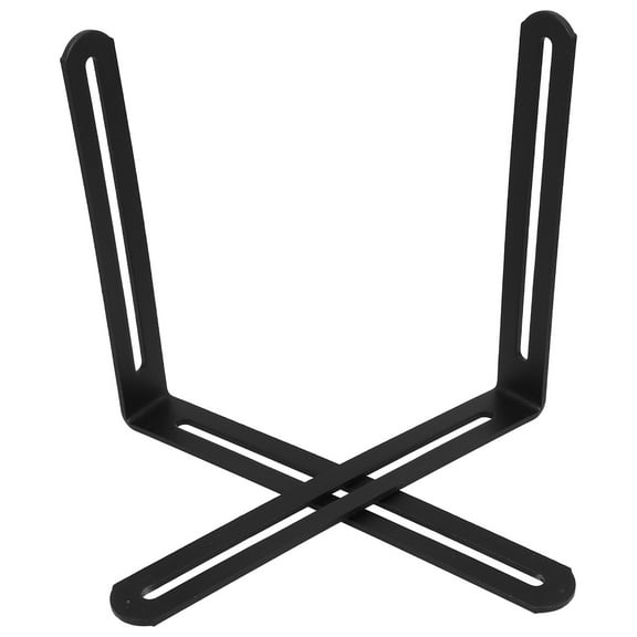 FRCOLOR 2pcs Stainless Steel Adjustable 90 Degree L Bracket Corner Brace for Shelves Slotted Right Angle Support