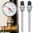 thumbnail image 1 of FRCOLOR 2pcs Stainless Steel Temperature Sensor for Water Heater Replacement Long Sensors, 1 of 8