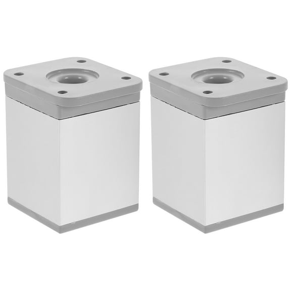 FRCOLOR 2pcs Table Leg DIY Furniture Replacement Legs Couch Support Leg Chair Replacement Feet,3.66"X1.38"X1.18"