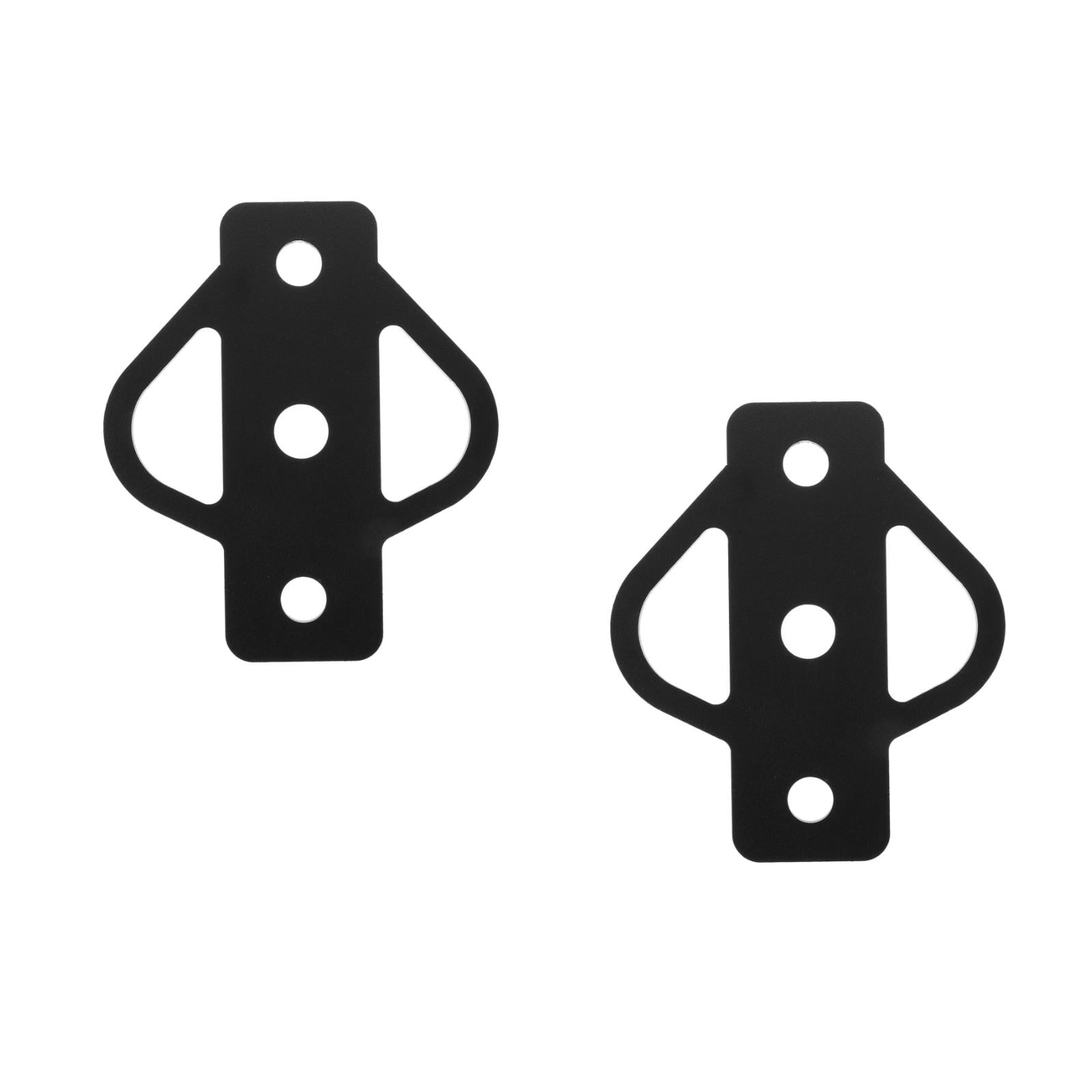 FRCOLOR 2pcs Three-Way Trailer Hitch Adapter with Bolt for ATV Lawn Mower Golf Cart Yard Cart Garden Tractor Flat Towing, Ball Mount Installation