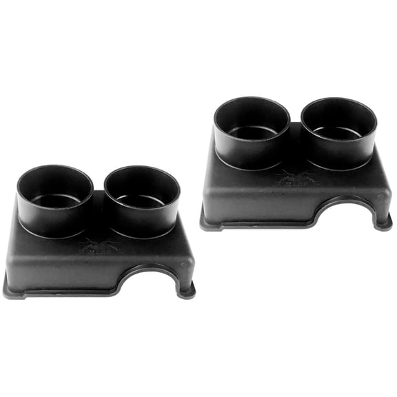 FRCOLOR 2pcs Three-in-one Reptile Avoiding Feeding Water Food Bowl Box Feeder Bowl for Reptile Snake Spider Lizard Scorpion Insects Observation Box