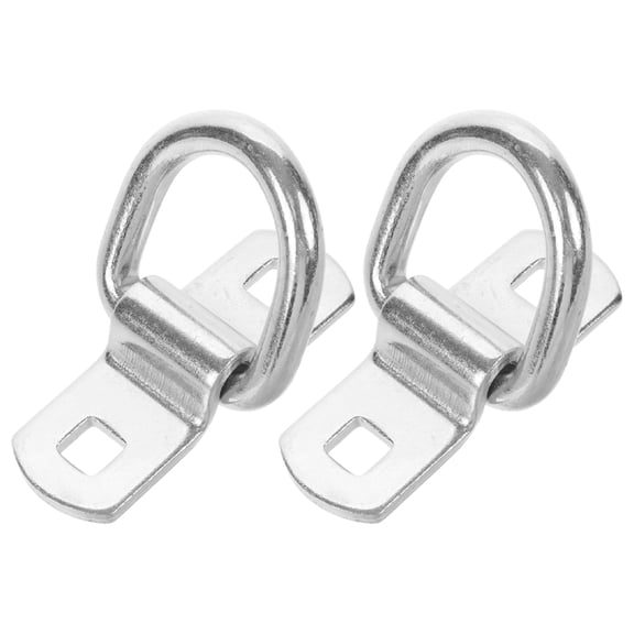 FRCOLOR 2pcs Tow Rings Tie Down Tow Hook Car Accessories Car Tow Hook Towing Ring Heavy Duty Towing Hook Automotive Tow Hook Ring