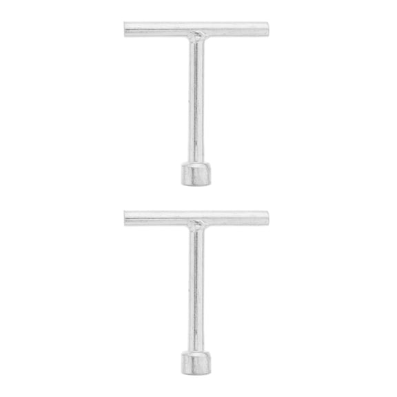 WASHWEPE Raindrops 2pcs Stainless Steel Wrench Tool for Daily Repair with Triangular Shape Spanner Fixing Tool