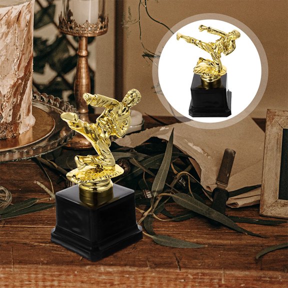 FRCOLOR 2pcs Trophy Cup Party Competition Martial Move Trophy Cup Ceremony Award Trophy