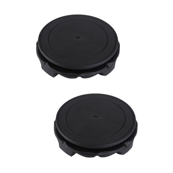 FRCOLOR 2pcs Vase Stand Wooden Base Vintage Table Jade Stand Handicraft Decoration Display Stand