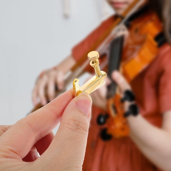 FRCOLOR 2pcs Violin Fine Tuners Tuning Tuner Violin String Hook Violin Accessories
