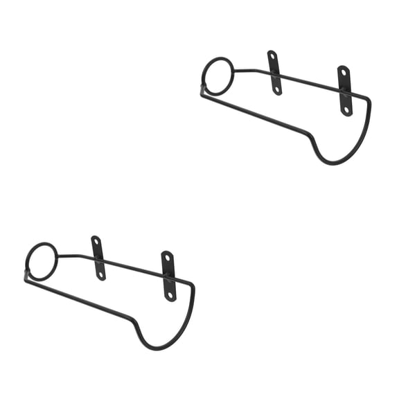 FRCOLOR 2pcs Wine Wall Racks Wall Hanging Wine Bottles Holder Wine Glass Rack Wire Wine Stand Wall Mounted Wine Organizer Hanging Wine Glass Rack with 4 Screw 4 Expansion Tubes for Wines