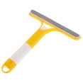 thumbnail image 1 of FRCOLOR  3 -In-1 Cleaning Window Glass Brush Household Bathroom Scrapers Yellow, 1 of 8