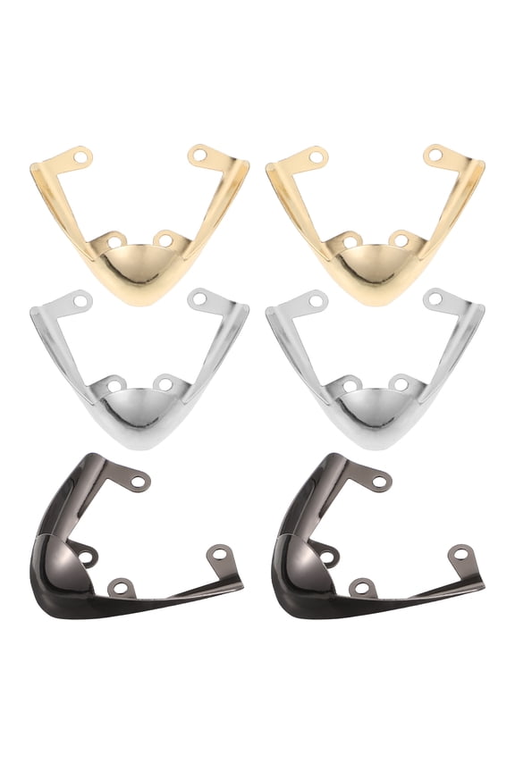 3 Pairs Cowboy Boot Tips Toe Gel Caps Toe Protector 5.30X4.50X1.00CM