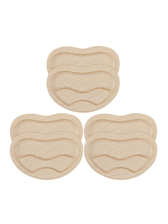 Replaceable Heel Pads High Elastic Memory Foam 3Pairs 3.58X2.36X0.29in
