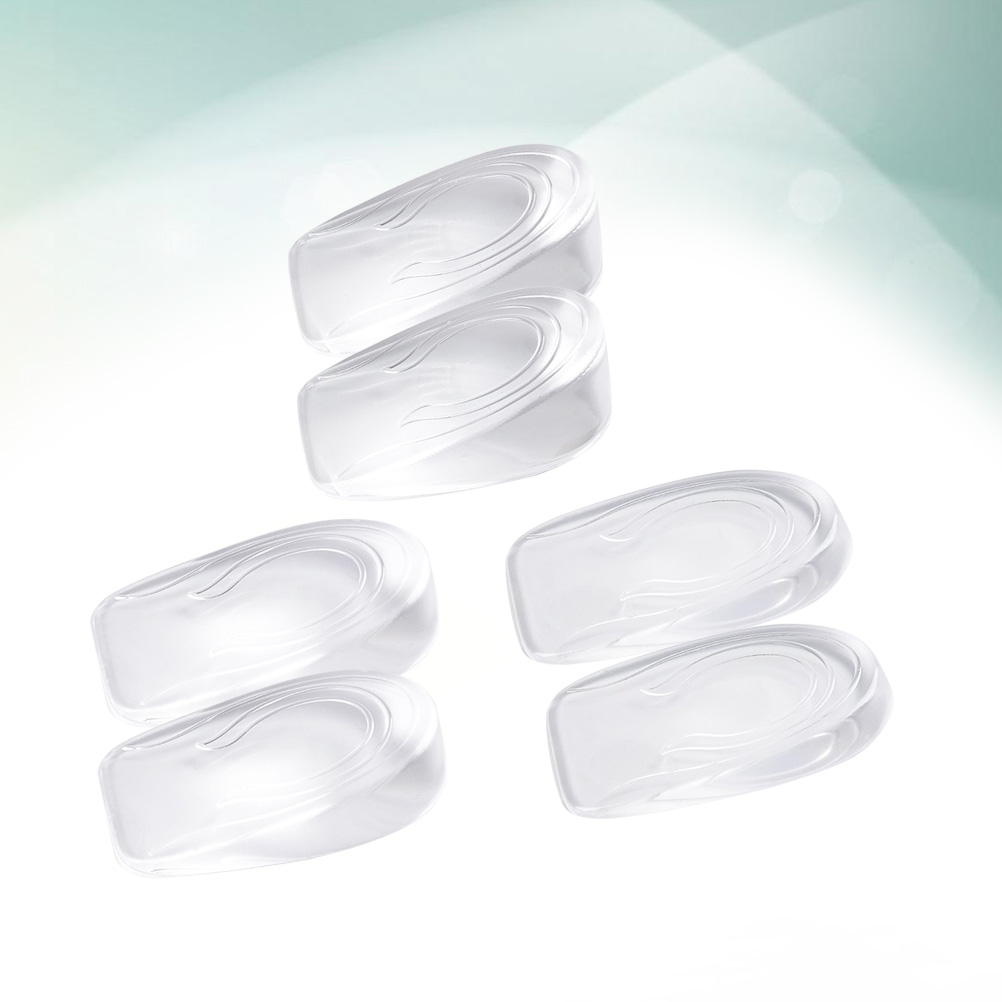Center Height Insert FRCOLOR 3 Pairs Height Increase Shoe Insert for Women in Transparent ...