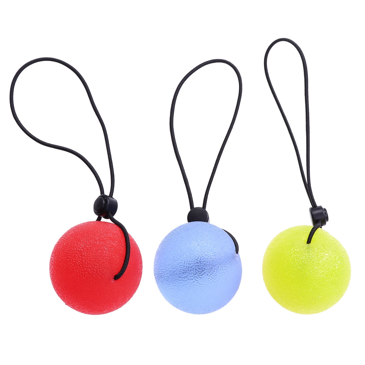 FRCOLOR 3 Pcs Hand Grips Strengthener Finger Grip Ball Therapy Exercise