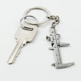 thumbnail image 1 of FRCOLOR  3 Pcs Key Chain Vernier Caliper Tiny Keychain Portable Silver, 1 of 7