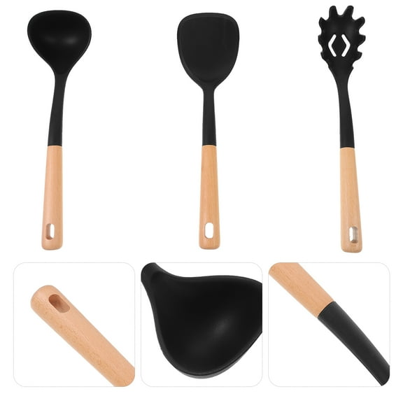 HORIALENCE Kitchen Utensils Minimalist Nordic Style 3Pcs 12.77X3.73X3.73in