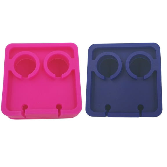 FRCOLOR 3 Pcs Silicone Earphone Cable Winder Tangle-free Earbud Cord Wrap Cable Winder Earphones Cord Organizer Headphones Storage Case