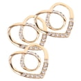 thumbnail image 1 of FRCOLOR 3 Pcs Women Shirt Side Tie Ring Anti-slip Scarf Buckle, 1 of 8