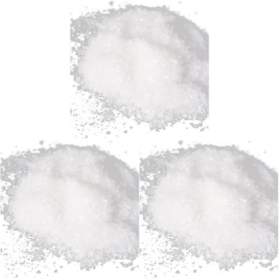 CIMAXIC White Artificial Snow for Party and Holiday Decorations 3Sets