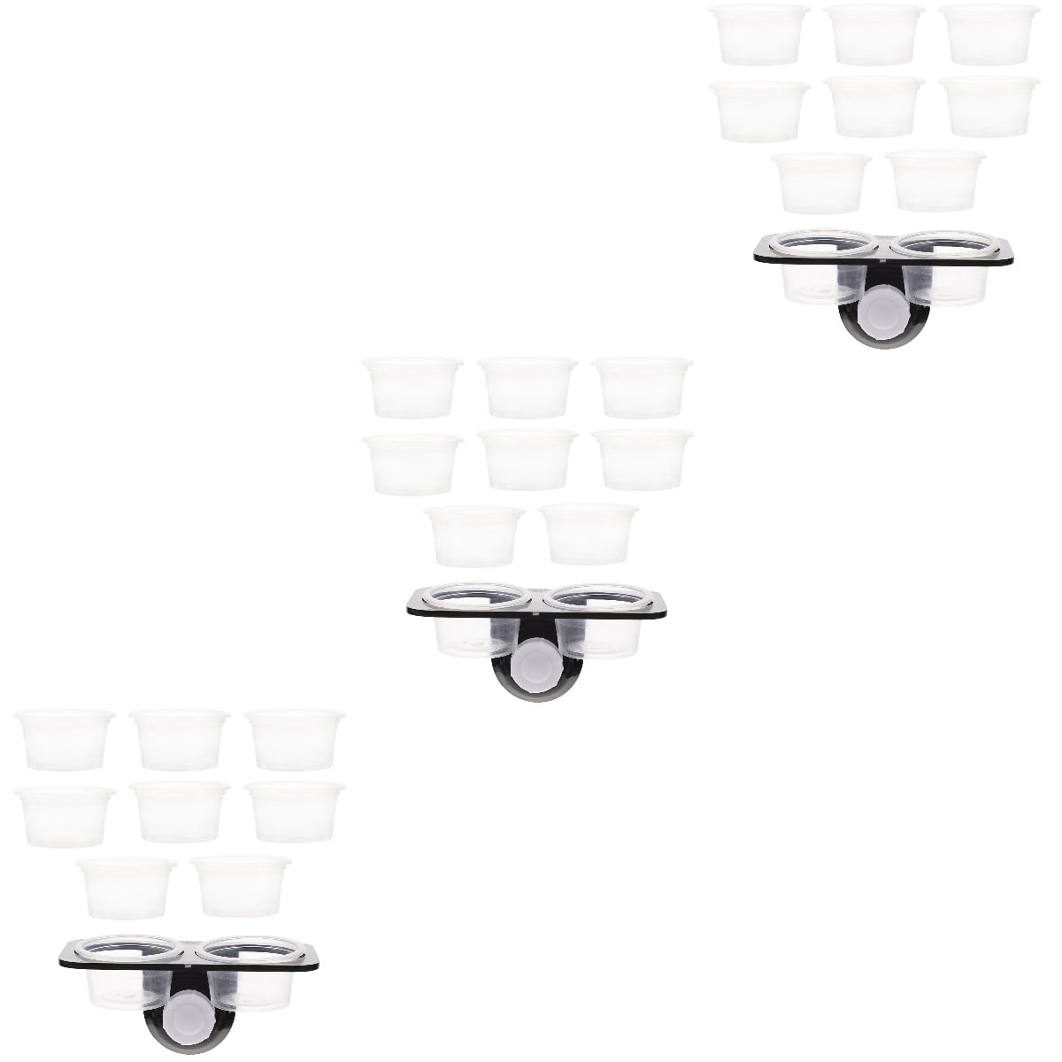 Picture Idea: Frcolor 3 Sets Plastic Reptiles Food Water Feeding Bowl Breeding