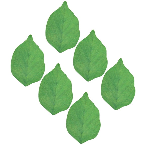 FRCOLOR 3 Sets Self Stick Notes Paper Note Stickers Leaf Notepads Memo Pads (Green)
