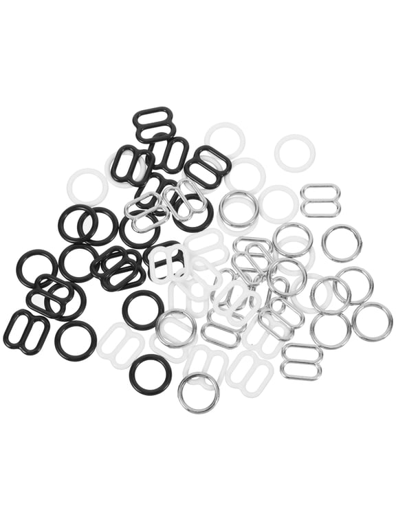 30Pairs Bra Hooks Replacement Compact Bra Clips Household Adjustable Alloy Buckles