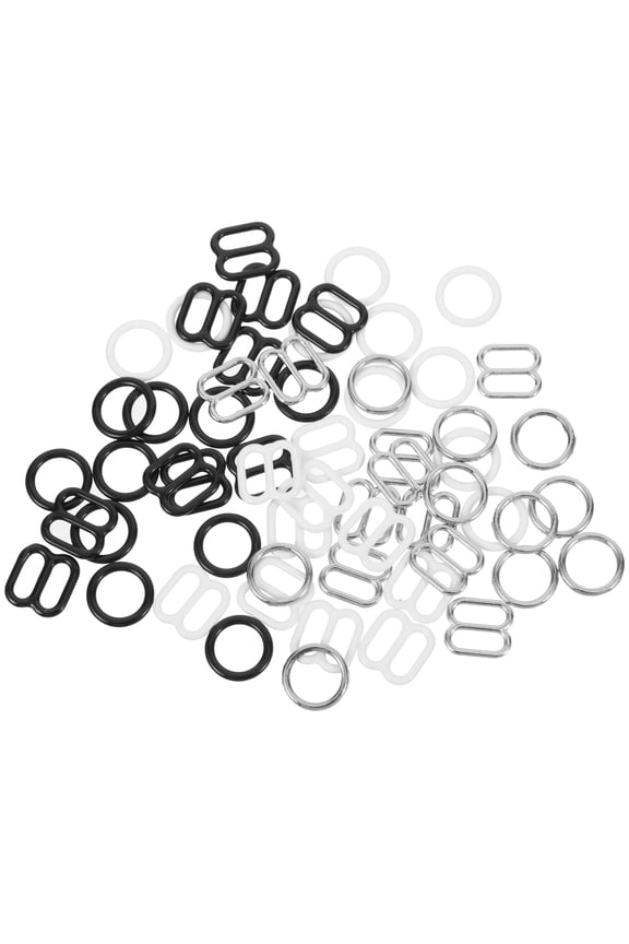 30Pairs Bra Hooks Replacement Compact Bra Clips Household Adjustable Alloy Buckles