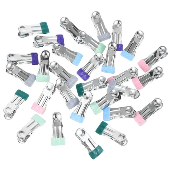 FRCOLOR 30 Pcs Anti-slip Drying Clip Clothing Pins Large