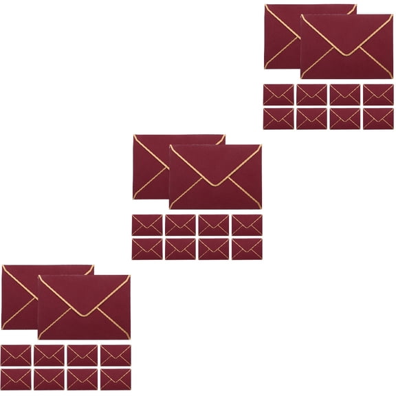 FRCOLOR 30 Pcs  Envelopes Blank Stationery Business Solid Envelopes Photo Letter Envelopes