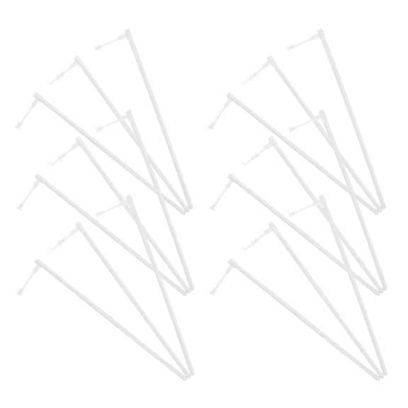 FRCOLOR  30 Pcs Garden Pinwheel Rods Windmills Making Bars Header