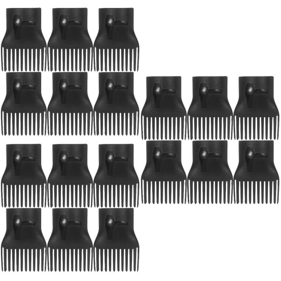 FRCOLOR 30 pcs Hair Dryer Diffuser Comb Hair Dryer Attachment Comb Plastic Hair Dryer Combs