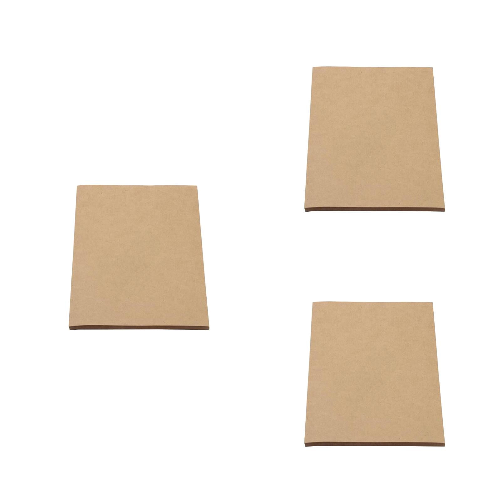FRCOLOR 300 PCS A4 Kraft Paper Gift Wrapping Paper Sketch Drawing Paper DIY Crafts Stationery Paper Vintage Kraft Package Paper Wall Decorative Paper for Home Office Shop