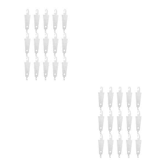 FRCOLOR 300 pcs  Portable Steel Hook Needle Threaders Embroidery Needle-threading Device