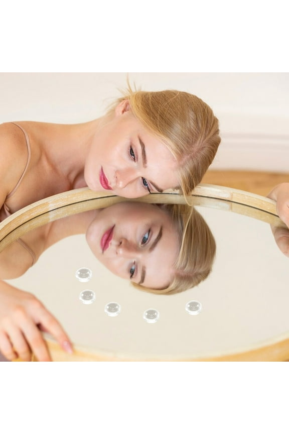 30PCS Clear Glass Marbles 15mm Flat Bottom Beads for Vases Decorative Stones Floral Centerpieces