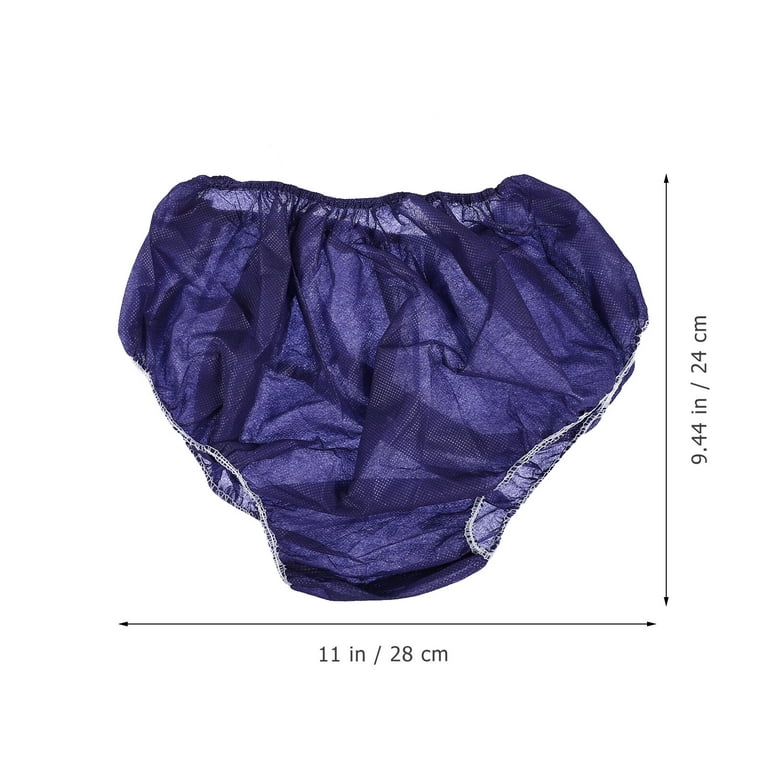 FRCOLOR 30Pcs Non-Woven Underwear Disposable Underpants Spa Panties for  Female