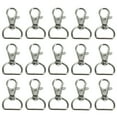 thumbnail image 1 of FRCOLOR 30pcs 360 Degrees Swivel Trigger Snap Hooks for Home (Silver),2.44"X2.44"X0.12", 1 of 10