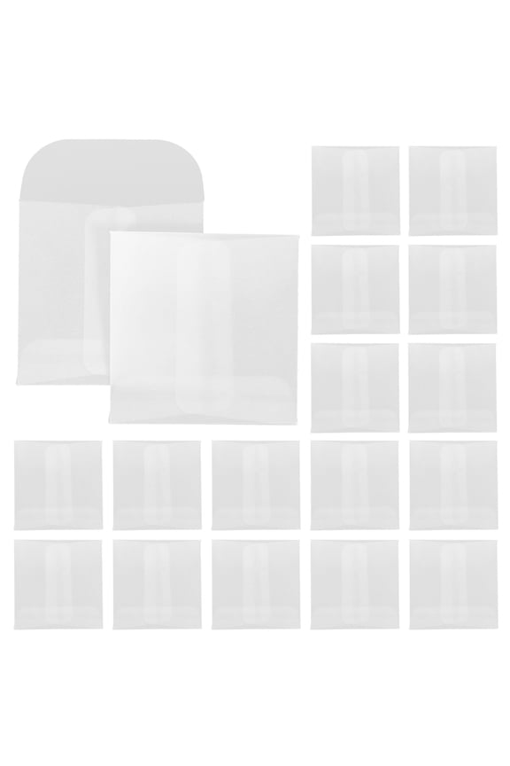 30pcs Paper Jewelry Earring Packaging Bags Paper Rings Jewelry Packaging Pockets,2.2"X0.31"X0.31"